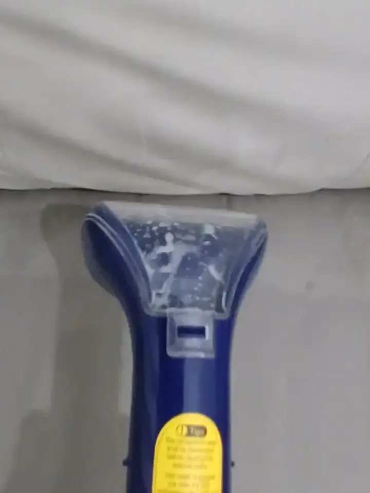 Deep-cleaning a velvet recliner seat